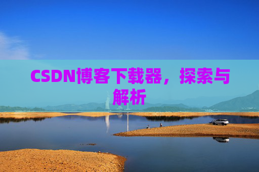 CSDN博客下载器，探索与解析